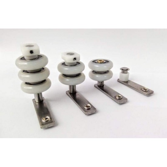 KIT ROLDANA C/REGULAGEM BCO