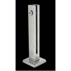 15386 - TORRE JS DE INOX 300MM 1 FURO CROMADA 