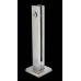 TORRE JS DE INOX 300MM 1 FURO CROMADA 